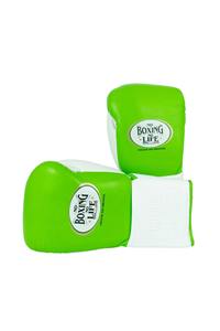 Guantes de Boxeo Personalizados Estilo Mexicano con Cordones Elásticos, Cuero Vacuno de Primera Calidad, No Boxing No Life - Product Image 2