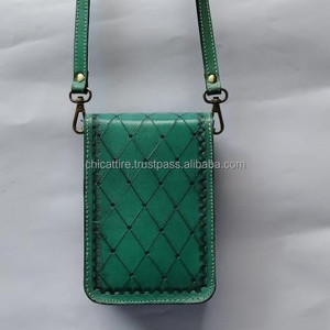 Bolso de hombro de cuero tallado a mano de gran oferta hecho a mano bolso elegante bolsos de cuero recién llegados para mujer multiuso - Product Image 3