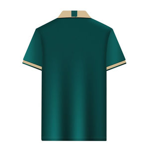 Chemises pour hommes OEM fabriquées au Pakistan, coupe slim, polyester et coton, tricotées, manches courtes, respirantes, décontractées, de haute qualité - Product Image 2