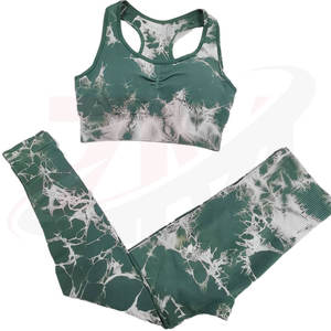 Conjunto de yoga para mujer, ropa deportiva para gimnasio, conjunto de yoga para mujer con logo personalizado - Product Image 3