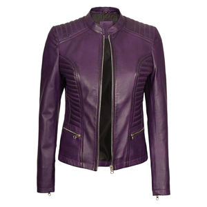 Women Fashion Leather <b>Jackets</b> Women Leather <b>Jacket</b> Stylish Genuine <b>Jacket</b> in Best Quality Wholesale Customized - Product Image 3