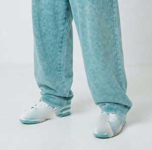 Men Acid Wash Oversize <b>Hoodie</b> Long Sleeve Pullover Lose Fit Drop Shoulder Drawstring Waist Wide Leg Pants <b>Hoodie</b> Tracksuit Men's - Product Image 6