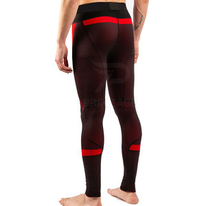 Leggings de compression de haute qualité pour hommes, design personnalisé avec logo, leggings de sport de compression - Product Image 2