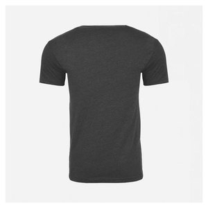 เสื้อยืดแขนสั้นแบบยูนิเซ็กซ์ รุ่น 6410 ผ้าซูเอด แบรนด์ส่วนตัว เสื้อยืดพรีเมียมสำหรับผู้ชาย รุ่น 6410 สีเทา เสื้อยืดขายส่ง - Product Image 2
