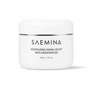 SAEMINA Revitalizing Signal Velvet Gel Antioxidante con Aloe Vera y Vitamina E, Crema Facial Hidratante y Calmante 100g - Product Image 1