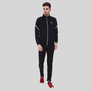 Ensemble de survêtement décontracté pour homme, coupe classique, été, toutes saisons, couleur unie, séchage rapide, haute qualité, poids moyen, longueur intégrale - Product Image 2