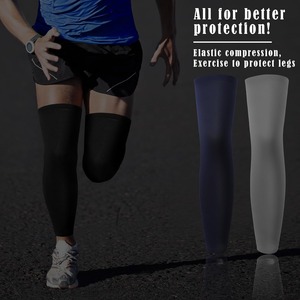 Manchons de compression intégraux antidérapants pour mollets, idéaux pour la course, le basketball, le cyclisme – Vêtements personnalisés OEM en gros - Product Image 5