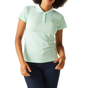 Chemises décontractées pour femmes de haute qualité, coupe ajustée, respirantes, séchage rapide, tricotées, couleur unie, logo imprimé en relief personnalisé, streetwear - Product Image 6