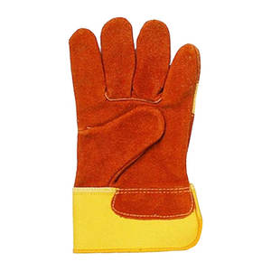 Guantes de Trabajo de Cuero Reforzado de Alta Resistencia con Puño de Seguridad para Construcción, Soldadura y Protección Laboral OEM - Product Image 3