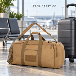 Genuine <b>Leather</b> <b>Travel</b> Duffel <b>Bag</b> for <b>Men</b> Large Capacity Durable Weekender with Detachable Shoulder Strap - Product Image 4