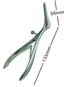 Pinzas de expansión para rinoscopio médico, espéculo nasal, espejo nasal de acero inoxidable, endoscopio nasal ORL, <span class=keywords><strong>dilatador</strong></span> de canal auditivo - Product Image 2