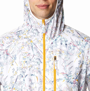 Veste coupe-vent à imprimé floral, tissu respirant et durable, confortable, tendance, prix abordable, fermeture éclair, vêtement d'extérieur en polyester - Product Image 6