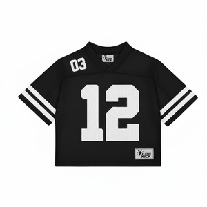 Maillot de football américain respirant en maille pour adulte, style uniforme, conception personnalisée 2026 - Product Image 1