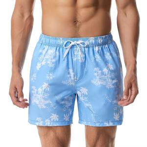 Shorts d'été pour hommes, de plage et d'extérieur, séchage rapide, imperméables, extensibles, grande taille, taille mi-haute, brodés - Product Image 2