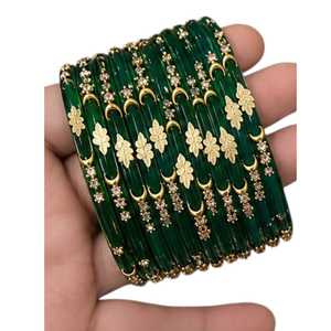 Latest Chandni Bangles for Women Traditional Indian/<b>Pakistani</b> Wedding Fashion Bangles <b>Jewelry</b> Set's New Style Trending Bangle's - Product Image 1