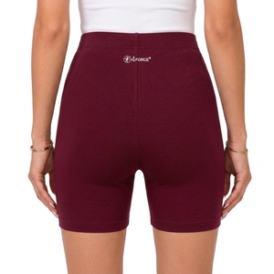 Lightweight High Waist Breathable Quick Dry Casual Women's Shorts 100% Cotton Customizable Reasonable Price Best Selling - Product Image 2