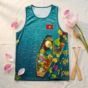 Custom Runner Tank Top OEM ODM Wholesale Quick Dry <b>Running</b> <b>Singlet</b> Manufacturer - Product Image 3