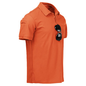 Luxury Quality 100% Polyester Men's Casual Print Pattern Polo Shirts Custom Embroidered Short Sleeve Jersey Blank Polo T-Shirt - Product Image 1
