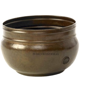 Macetas de Lujo para Jardín, Color Marrón, Aspecto Elegante, Tamaño Grande, Personalizables con Logotipo y Tamaño, a un Precio Impresionante - Product Image 1