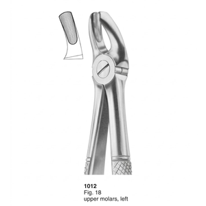 คีมถอนฟัน รุ่น Fig. ฟันกรามบนซ้าย 18 ซี่ (แบบอังกฤษ) |   สแตนเลสเกรดพรีเมียม - Product Image 3