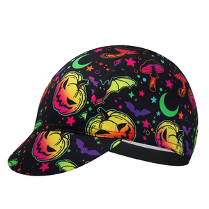 หมวกเบสบอลตาข่ายพิมพ์ลายโพลีเอสเตอร์ 100% พิมพ์ลายพลาสติซอลสำหรับปั่นจักรยาน หมวกปั่นจักรยานแบบ 3 แผง รับผลิตตามแบบ OEM พร้อมออกแบบโลโก้ - Product Image 3