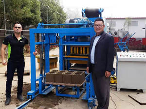 Wholesale Automatic Concrete Block Making Machine Hollow Solid Paver Brick Cement Fly Ash Block Production <b>Line</b> Plant - Product Image 5