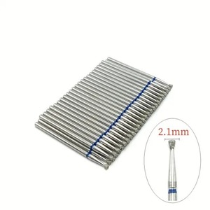 BAFA SURGICAL INSTRUMENTS Juego de 50 Brocas para Laboratorio Dental con Empuñadura Ergonómica, 3 Posiciones de Mandíbula, Color Plateado, Modelo BSI-EP-1133 - Product Image 6