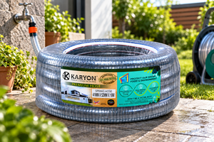 PVC Steel Wire Spiral <b>Hose</b> Heavy Duty Flexible Vacuum Resistant <b>Suction</b> Transfer <b>Hose</b> for Water Industrial Use Transparent - Product Image 1