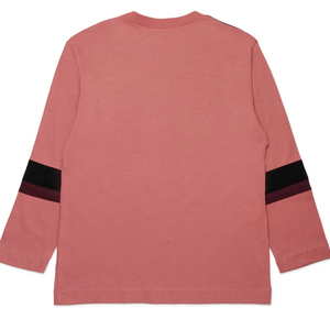 เสื้อยืดเด็กผู้ชาย ดีไซน์สีสันตัดกัน ลายพิมพ์ทันสมัย สวมใส่สบาย ทรงปกติ ทนทาน คุณภาพเย็บดี บริการ OEM รุ่น Design2026 - Product Image 6