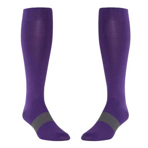 Winter 100% Wool Knitted Soccer <b>Socks</b> with Cuff Logo High <b>Grip</b> Support Design for Practice Matches and Sports Activities - Product Image 1