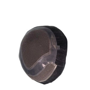 Taz Hair BD Prótesis Capilar de Cabello Humano Remy Indio con Onda Natural y Frente de Encaje, Calidad Premium - Product Image 6