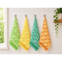 Essuie-tout de cuisine en coton imprimé |   Serviette de cuisine suspendue à motif agrumes citronniers |   Essuie-tout absorbant réutilisable pour la maison et la cuisine