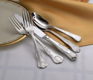 Superbe ensemble moderne de prestige brillant, finition argentée élégante pour les repas spéciaux, par des exportateurs indiens - Product Image 3