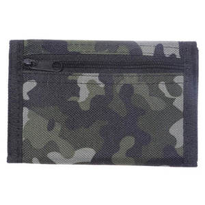Portefeuilles de sport et de plein air Golden Crown Camouflage Slim Trifold avec fermeture éclair, en polyester, unisexe - Product Image 1