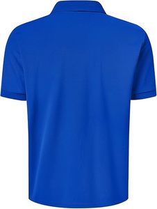 Men for <b>Shirt</b> Classic Fit <b>Collared</b> <b>T</b> <b>Shirt</b> Short Sleeve Spandex Fabric Breathable Anti-Wrinkle Pocket Summer Casual Office - Product Image 3