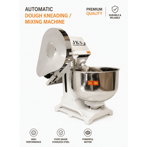 Appareil de mélange de farine motorisé de 5 kg à 50 kg, capacité de production élevée, en acier inoxydable robuste, station de production de boulangerie - Product Image 2