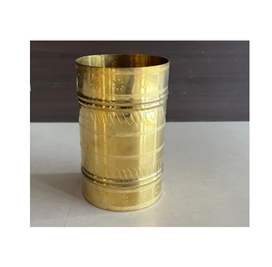 Taza Medidora de Latón Antiguo de Calidad Superior, Precio Accesible, Artesanía, Taza de Latón para Medir Arroz y Granos de Café - Product Image 1