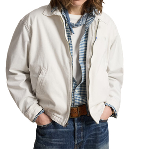 Premium Embroidered Front Bayport <b>Jacket</b> <b>Men</b> Vintage Americana OEM Custom Heritage <b>for</b> Outerwear Waterproof Windproof - Product Image 2