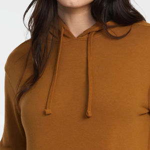 Sweat-shirts à capuche pour femmes, 100% coton, légers, respirants, impression de logo personnalisée, vêtements décontractés, fabrication OEM - Product Image 6