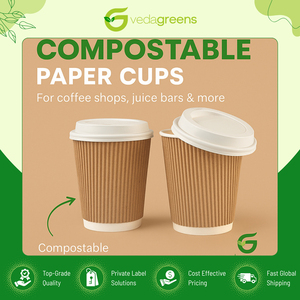 Gobelets en carton ondulé très demandés – Gobelets anti-fuite d'excellente qualité, parfaits pour servir des boissons chaudes, en provenance d'Inde - Product Image 6