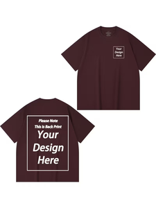 220G Combed Organic Men's T-Shirt Short Sleeve O-Neck Regular Fit Breathable Quick Dry Eco-Friendly Casual Trendy Silk Screen - Product Image 2