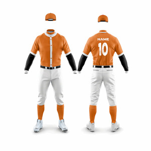 Custom <b>Baseball</b> Uniform <b>Set</b> for Men and Youth Sublimated <b>Baseball</b> Jersey and Pant Team Uniform Professional OEM <b>Baseball</b> Uniform - Product Image 2