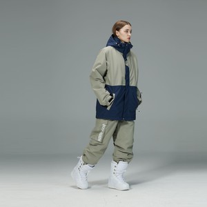 Conjunto de Traje de Esquí para Hombre y Mujer, Personalizable, Resistente al Viento y al Agua, 100% Poliéster, Fusión sin Costuras para Snowboard y Esquí - Product Image 5