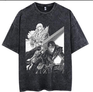 เสื้อยืดผู้ชายสั่งทำสีได้ ขนาดใหญ่พิเศษ ระบายอากาศได้ดี พิมพ์ลายสกรีน 180 กรัม ผ้าฝ้าย 100% เป็นมิตรกับสิ่งแวดล้อม พิมพ์ลายตัวละครอนิเมะ สไตล์สตรีท - Product Image 6