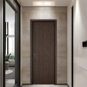 Puertas Modernas de WPC Pintadas, Resistentes al Agua y a la Contracción, para Interiores de Madera, para Apartamentos, de Alta Calidad, con Garantía de 3 Años - Product Image 3