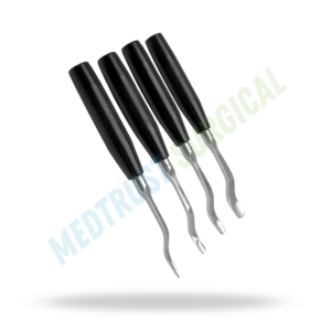 Capener Lamina Gouges 240mm Instrument chirurgical neurochirurgical pour la décompression vertébrale et les procédures d'extraction osseuse - Product Image 4