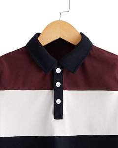 Chemise pour homme en piqué de coton respirant 180g, personnalisable, vêtements de golf décontractés de qualité supérieure, fabricant de vêtements OEM ODM à étiquette privée - Product Image 3