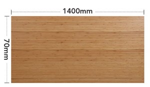 Eco Friendly Natural Bamboo <b>Tabletop</b> Ergonomic Desk Top Board Surface For Home Office Standing Computer Table Wholesale - Product Image 2