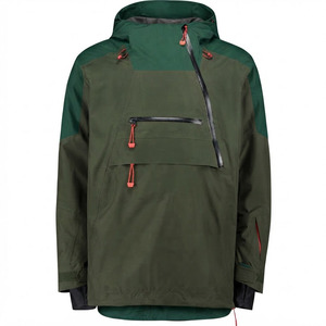 Custom Men's Color Block Anorak <b>Jacket</b> Waterproof Half Zip <b>Pullover</b> Windbreaker Hooded Outdoor Hiking <b>Rain</b> <b>Jacket</b> - Product Image 1