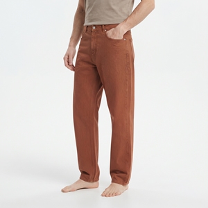 Pantalon en jean baggy de haute qualité pour garçons, coupe décontractée taille mi-haute avec poches, style streetwear décontracté pour le quotidien - Product Image 4